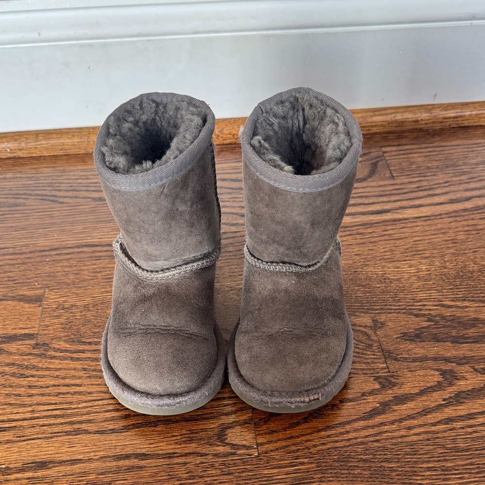 Girls UGG Gray Boots size 7